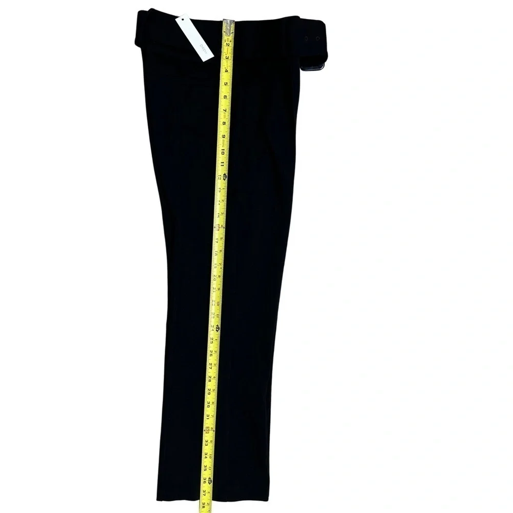 DREW Anthropologie High Waisted Pants Black Size 8 NEW WITH TAGS